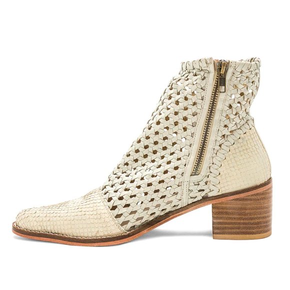 NWT FREE PEOPLE SHOES In The Loop Woven Boot - Picture 4 of 5